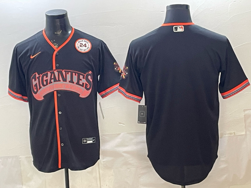 2026 Men Nike San Francisco Giants blank black Game MLB Jersey 0401006->milwaukee brewers->MLB Jersey